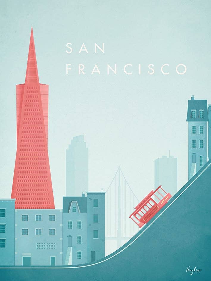 The Art Group – wholesale Art print – Henry Rivers (San Francisco)1