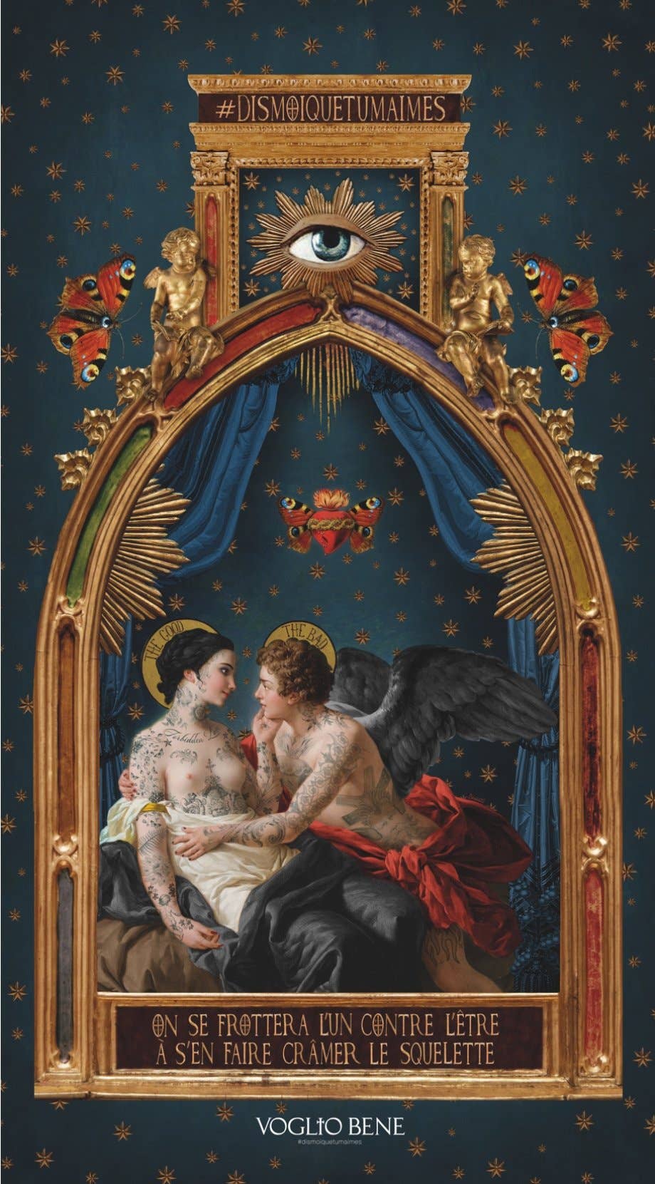 Voglio Bene – wholesale Drape – PVC TARPAULIN 250 ONE AGAINST BEING0