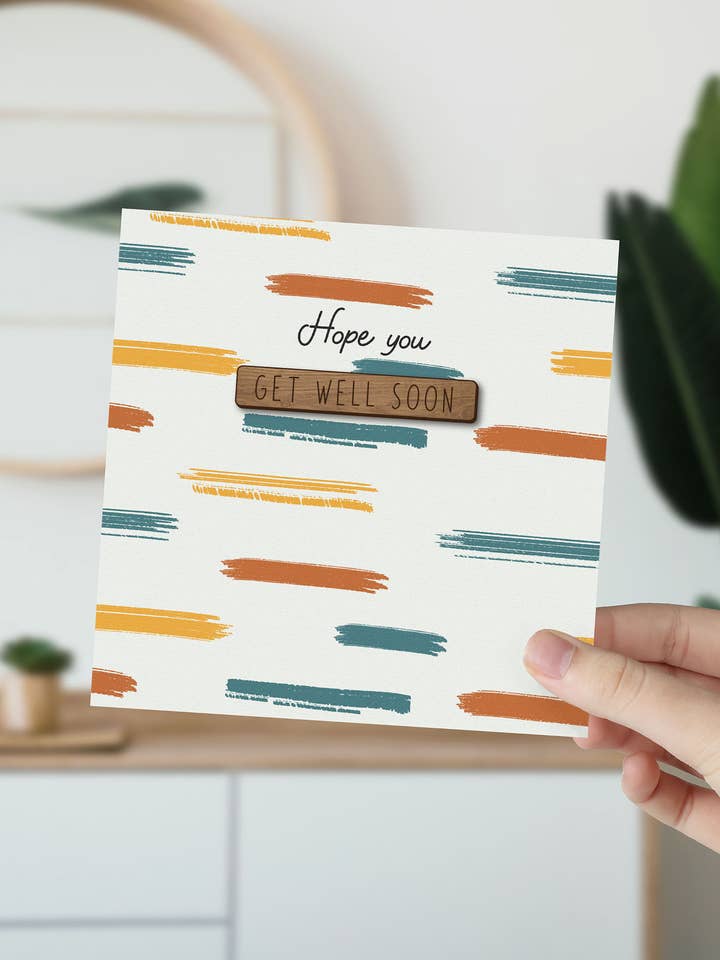 Espero que fique bem em breve Cartão por atacado de KDee Designs