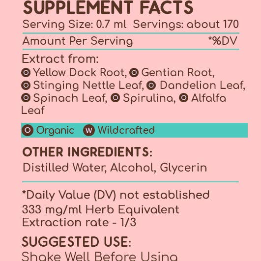 HerbEra - Wholesale Tincture - Blood Booster Formula Tincture11