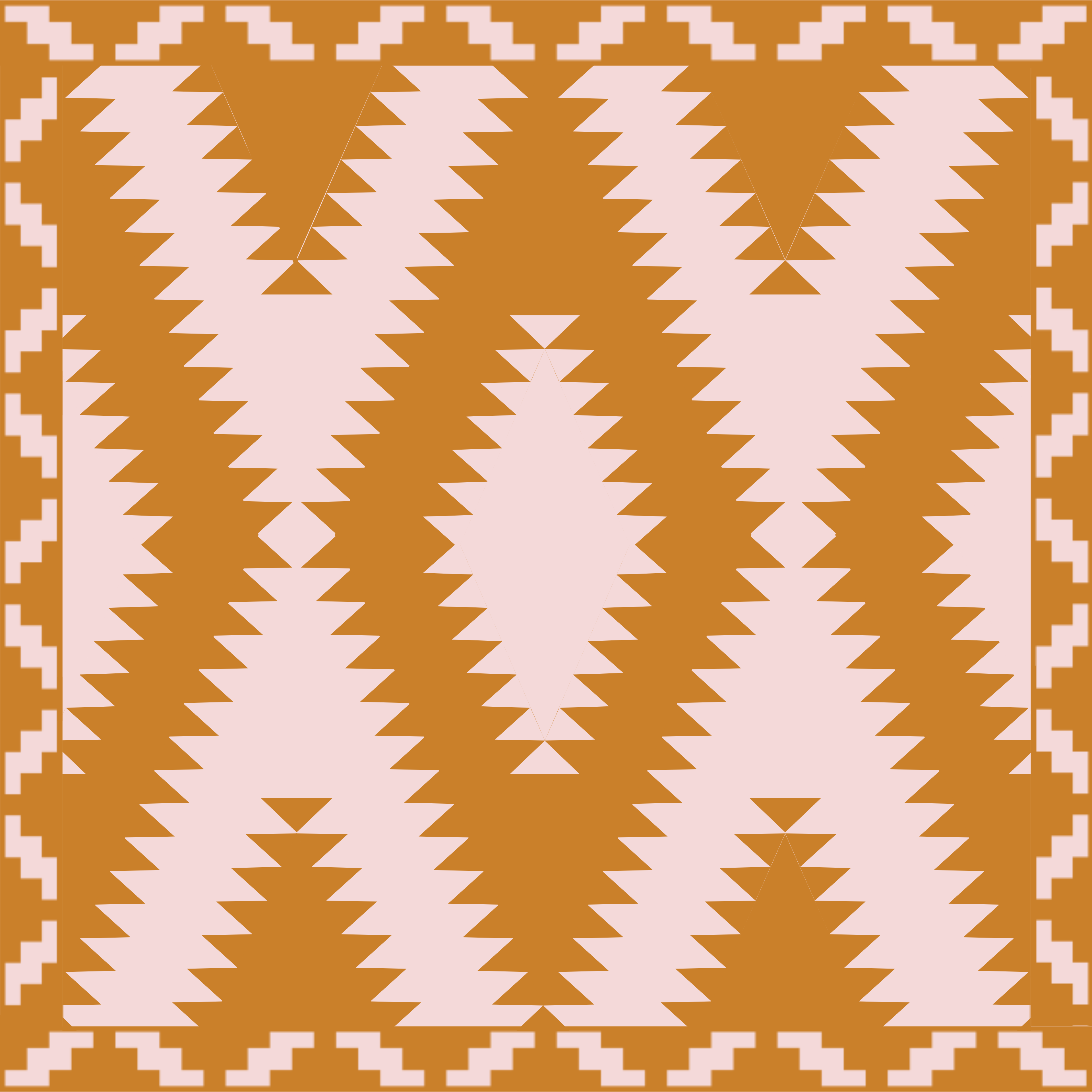 Western Grande – Cobertor de cama - Crianças e bebés por atacado – Coleção Yonderosa - Terracota e Rosa3