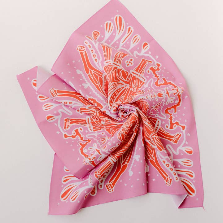 chanartchanart - Wholesale Bandana - Women's - Pink Chandana2