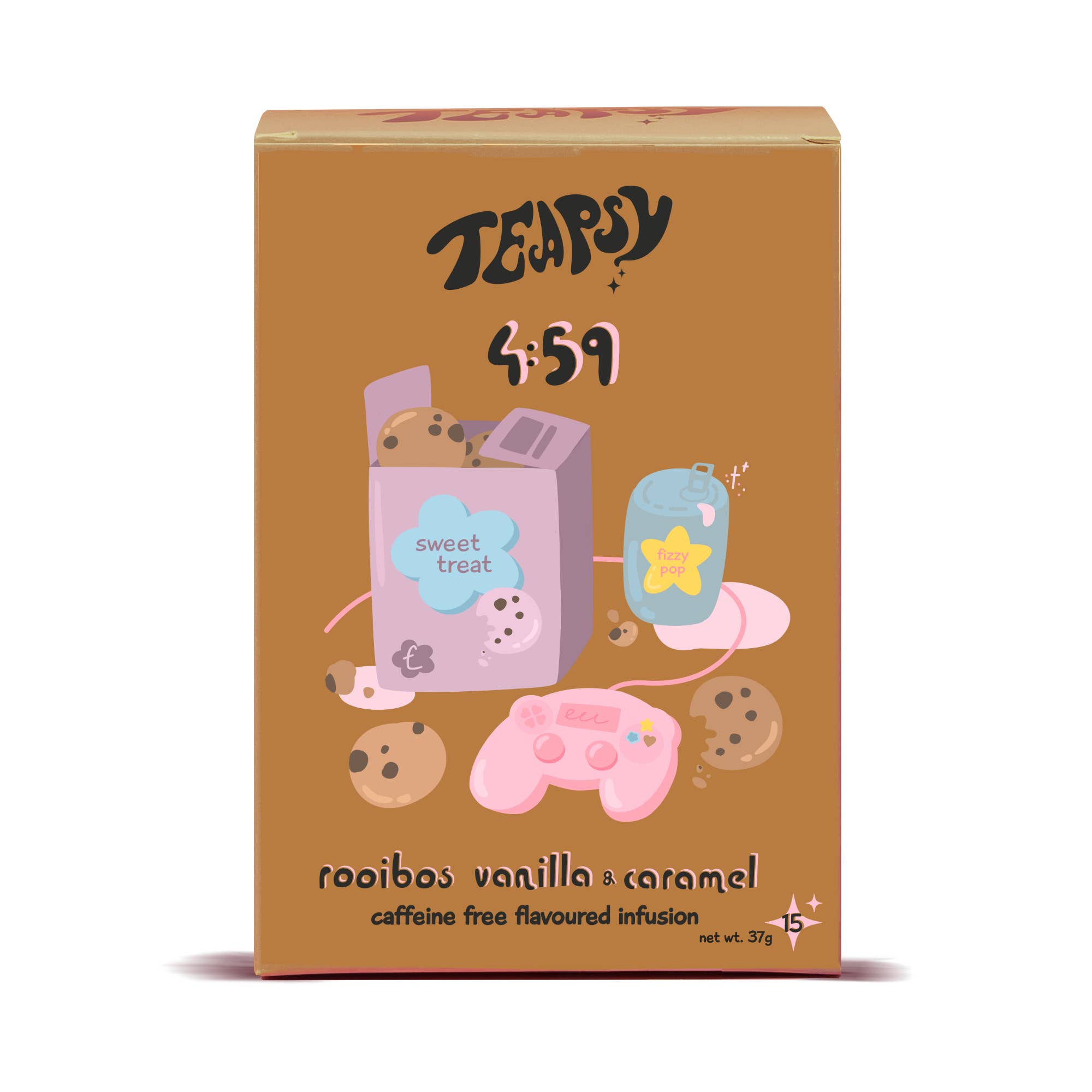 Teapsy – wholesale Tea bags – Caramel Vanilla Rooibos Tea - 4.59