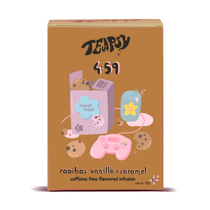 Teapsy – wholesale Tea bags – Caramel Vanilla Rooibos Tea - 4.590