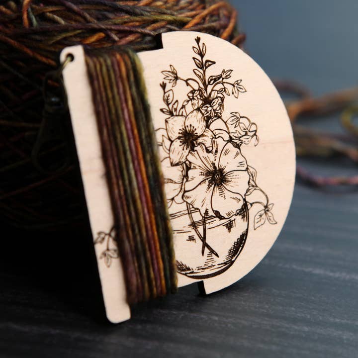 Flower Bouquet in Vase Spinners Control Tool, Wraps Per Inch for wholesale by Sunrise Grove