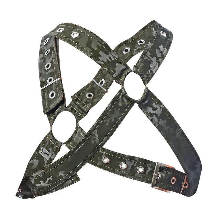 Malebasics Underwear - Wholesale Sex Toy - DNGEON Classic Cross Harness By MOB 10