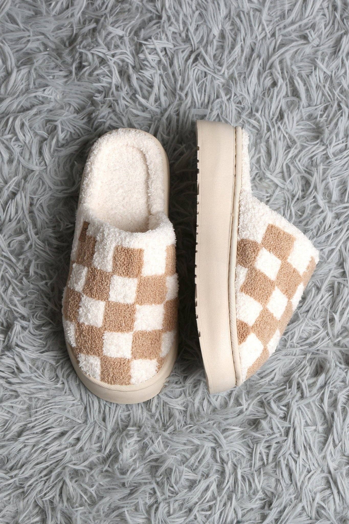 MiMi Wholesale - Wholesale Slippers - Women's - JCL6124 Super Lux Checker Platform Slippers15