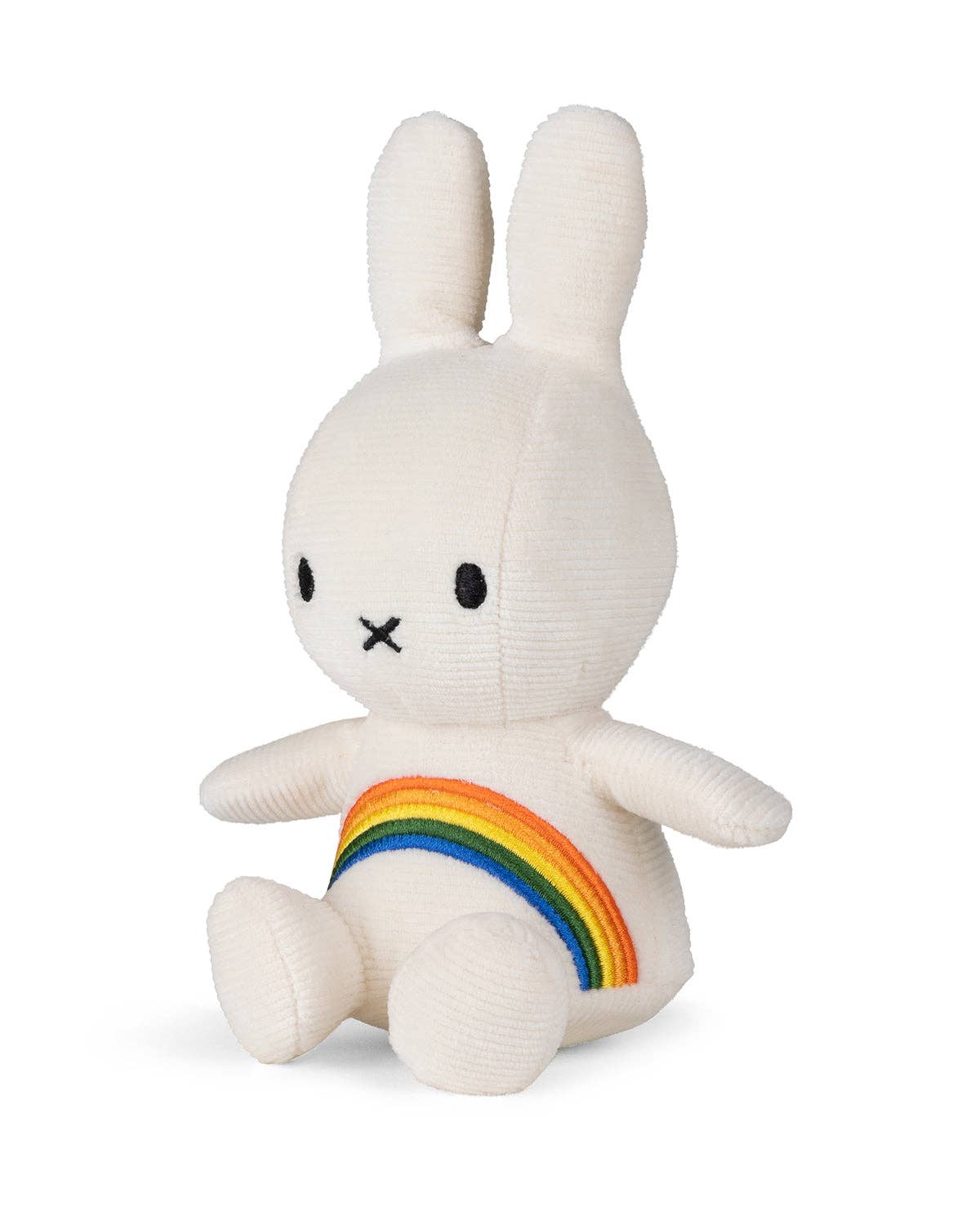 VICI Brands: Premier Design Kids Goods 🌍 - Wholesale Stuffed/Plush Toy - Kids & Baby - Plush MIFFY Rainbow Offwhite 7"1