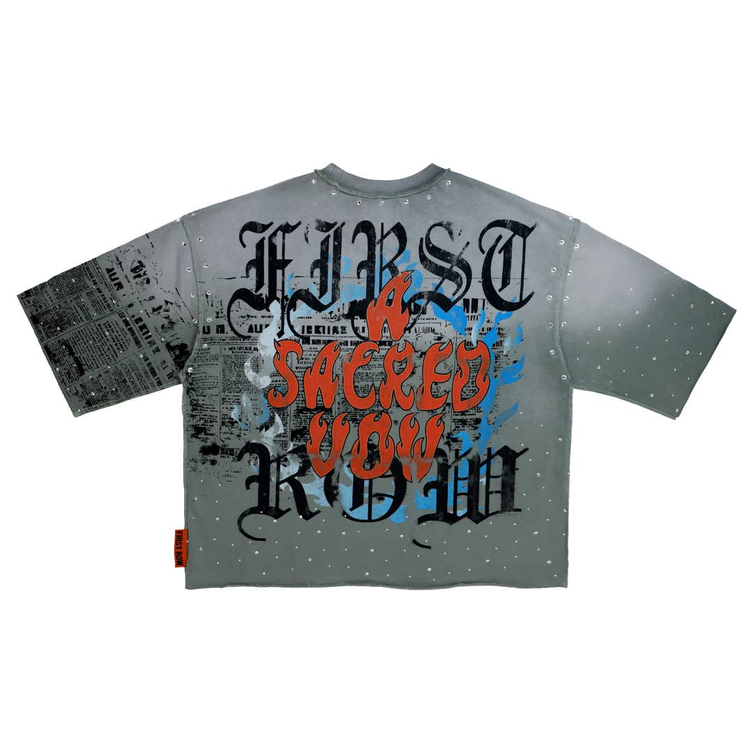 MOSS GREEN A SACRED VOW BURNNING THURIBLE TEE for wholesale on Faire1