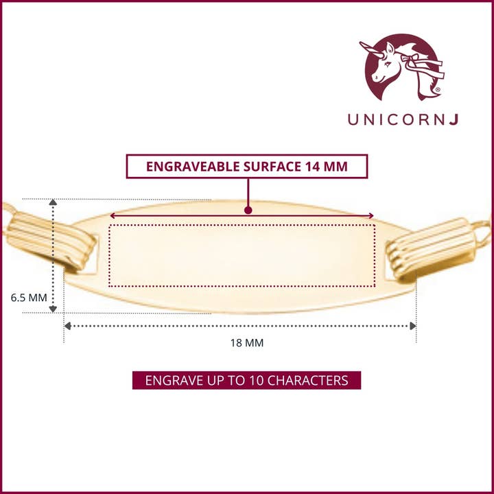 Massete - Vente Bracelets maillon et chaîne - Bracelet d'identification en or 14 carats à graver pour filles garçons enfants Baby Figaro15