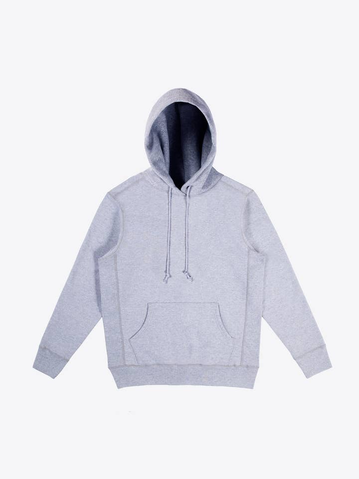 Athletic Fit Hoodie - Heather Grey voor wholesale door Stateline US