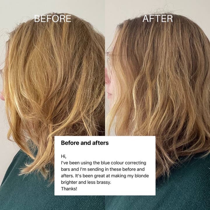 Green Room - Wholesale Hair Conditioner - BLUE Silk Conditioner Bar5