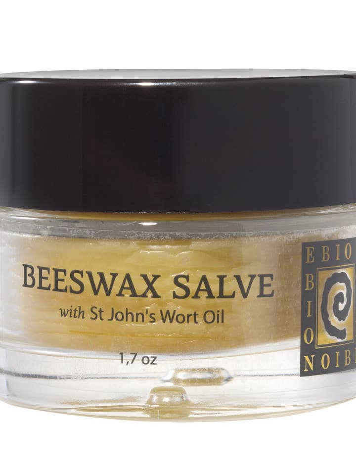 Pommade à la cire d'abeille à la propolis de millepertuis pour la vente par BeeVitamin