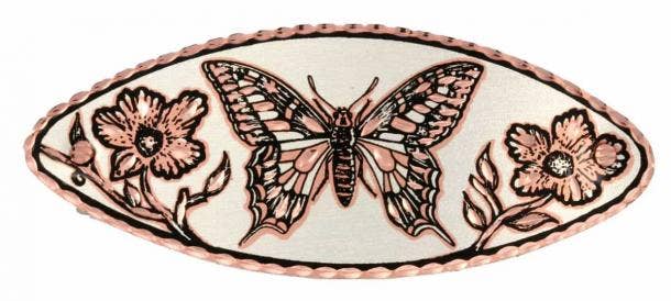 COPPER ARTS INC. - Wholesale Hair Clip - Women's - HR 30 Butterfly Hair Clips 1