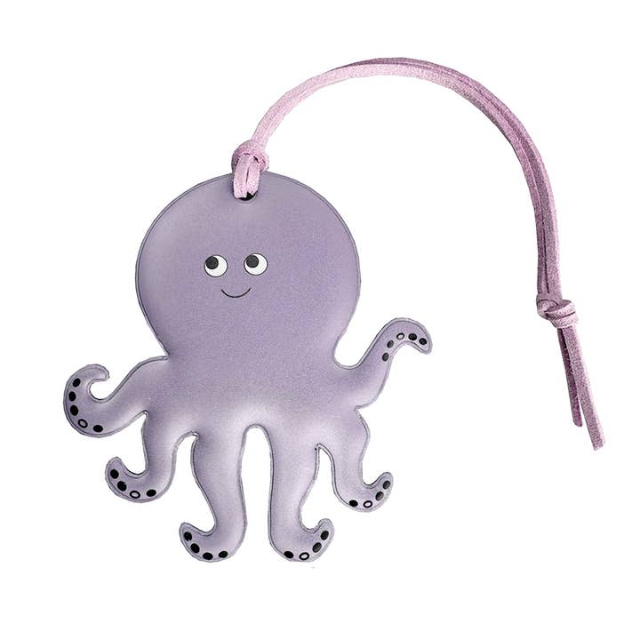 Firefly Reflectors - Wholesale Purse/Bag Accessory - Kids - Octopus Soft Shape Reflector