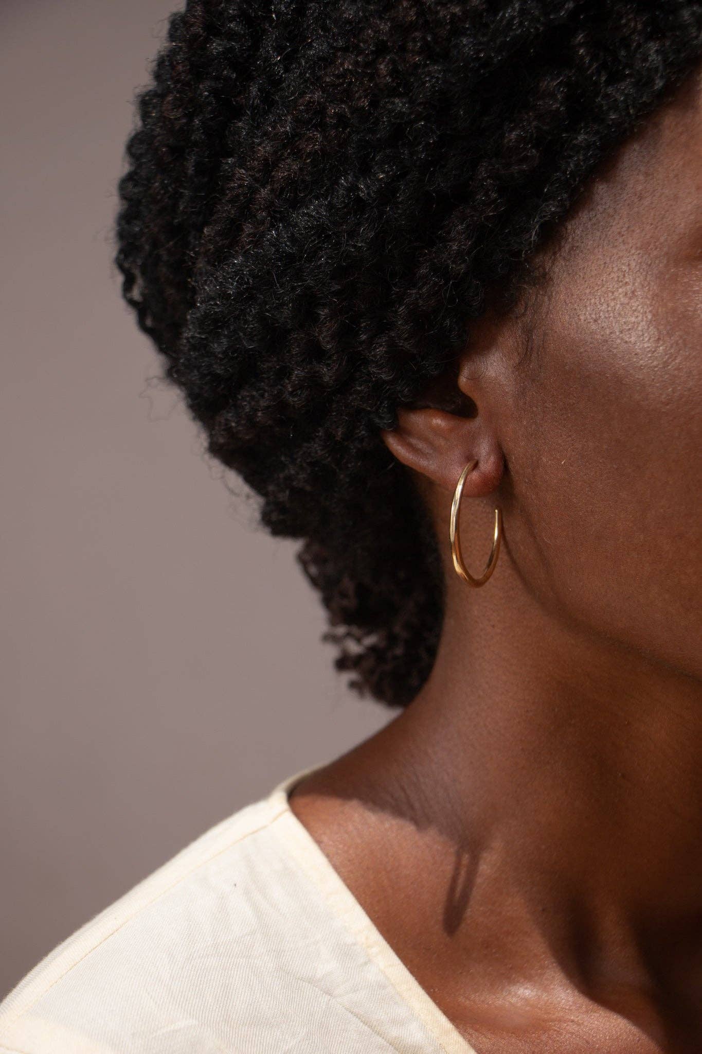 YEWŌ Collective - Wholesale Hoop Earrings - Nayo Hoops (Sm / Lg)1