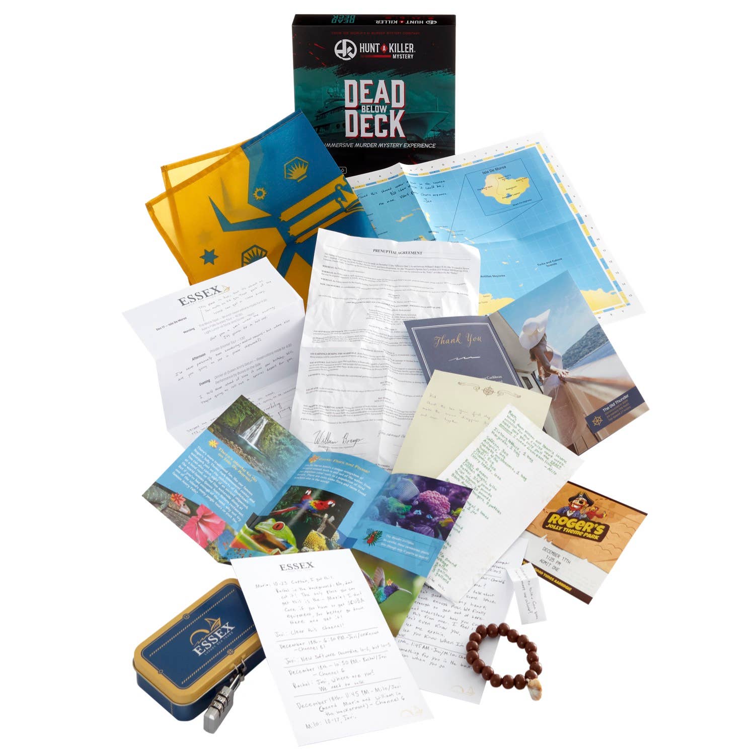 Hunt A Killer - Wholesale Board Game - Hunt A Killer: Dead Below Deck, Murder Mystery Game1