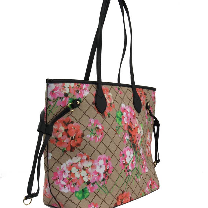 AR New York – wholesale Tote bag – Women's – 7922D - Floral 2-In-1 Tote Handbag1