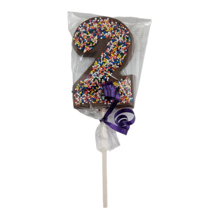 Enjou Chocolat - Wholesale Chocolate Covered Sweets - Number Lolly4