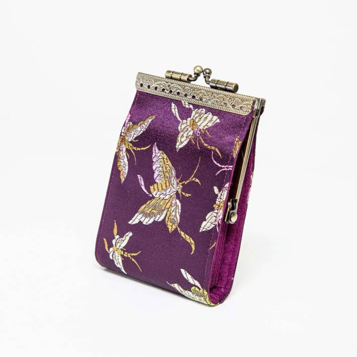 Cathayana - Wholesale Card Holder - Women's - Butterfly Brocade Card Holder with RFID6