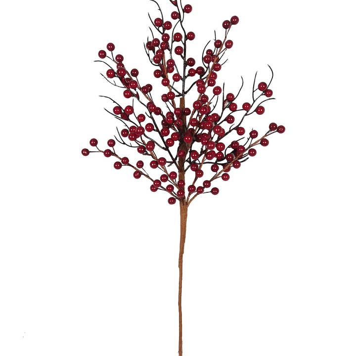 Berry Spray 24" Red for wholesale by ES Essentials
