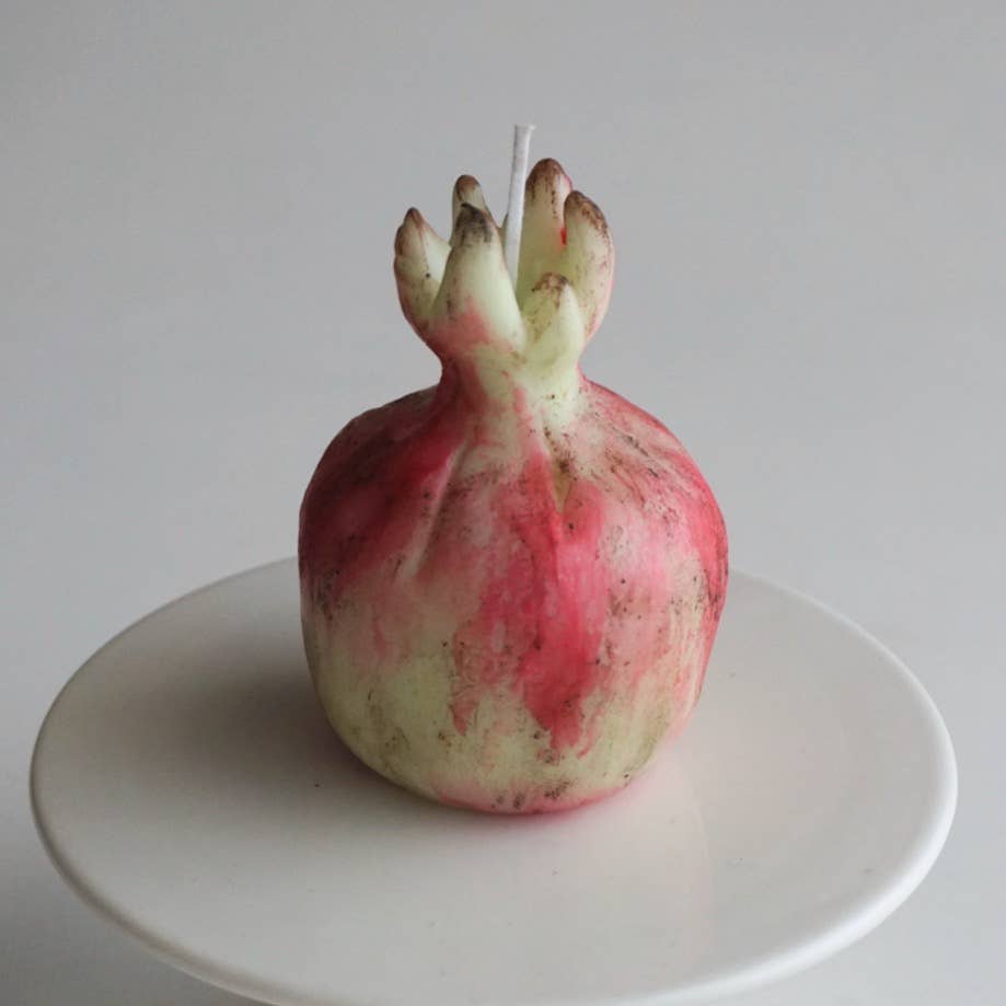 House of Shokunin - Wholesale Novelty Candle - handcrafted Pomegranate candle handmade home decor candle7
