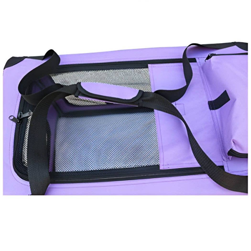 HugglePets - Vente Caisse de transport – chat et chien - Sac de transport pliable HugglePets en tissu pour animaux33