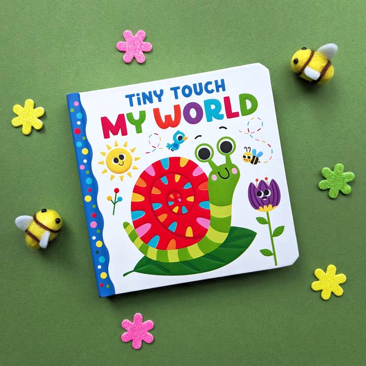 Robert Frederick Ltd - Wholesale Baby & Toddler Book (0-2) - Tiny Touch My World: Bright and Textured Baby Board Book for Ages 0-2 – Interactive Touch-and-Feel Book with Colourful Characters4