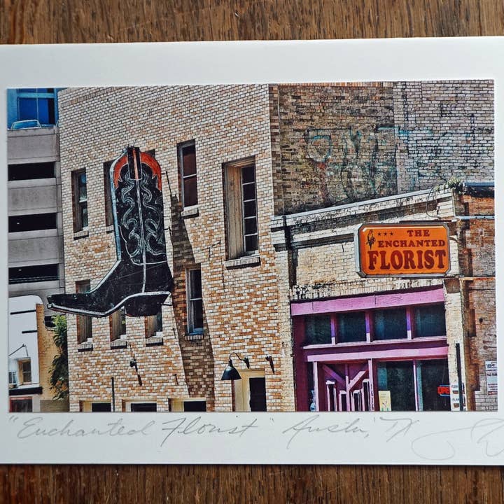 Ann Woodall Studios - Vente Carte de vœux classique - Fleuriste Enchanted4