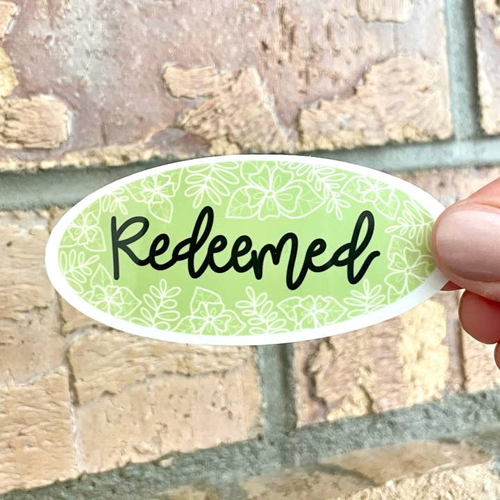 Indløst, vandtæt kristen bekræftelsesklistermærke for engroshandel hos Living Vertical Shop