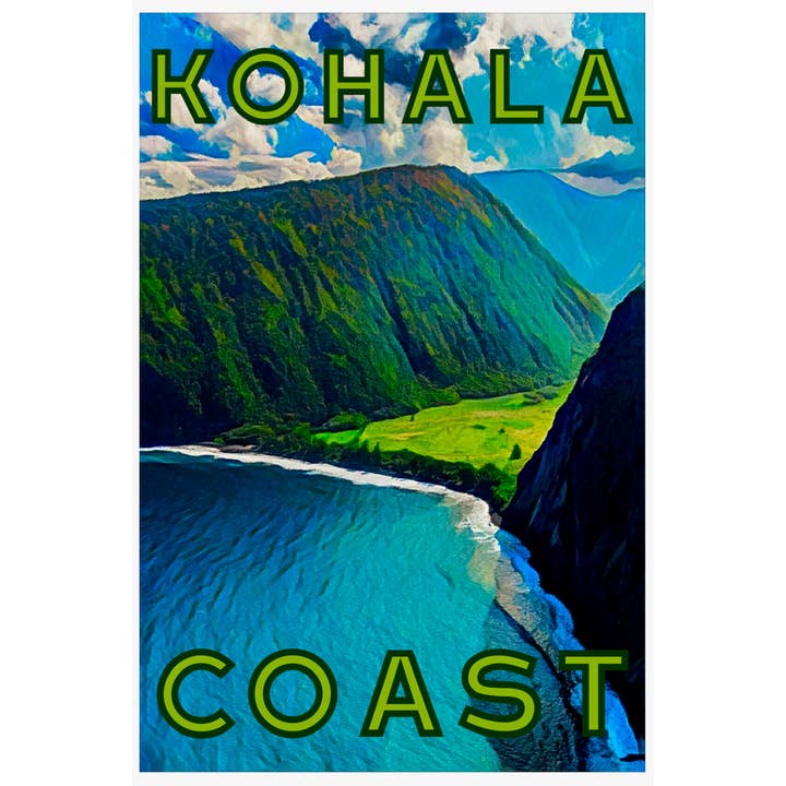Kohala Coast #2 Magnet for wholesale by PNW Departure