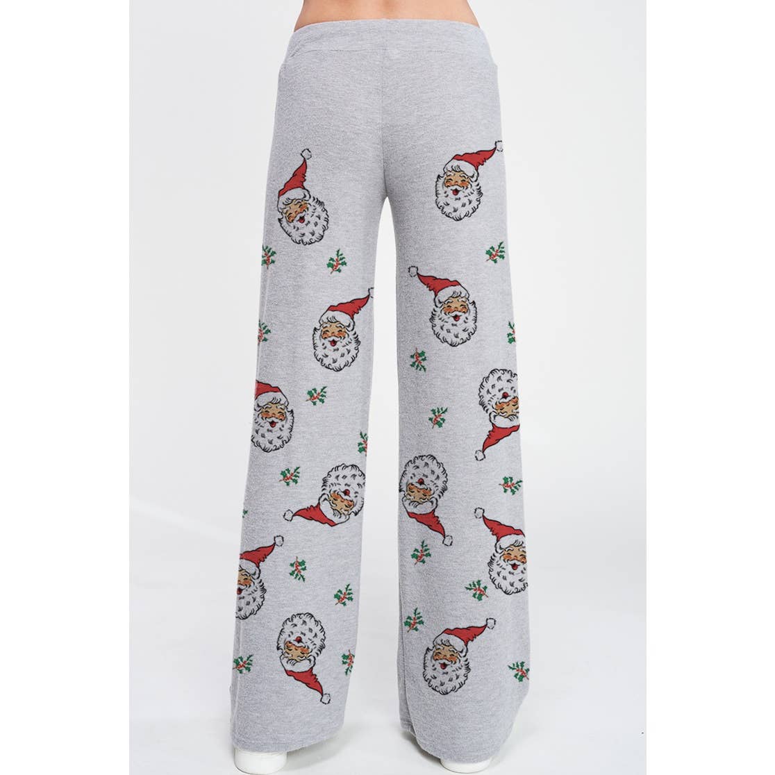 Phil Love - Wholesale Graphic Sweatshirt - Women's - Santa all over print soft lounge wear set 9