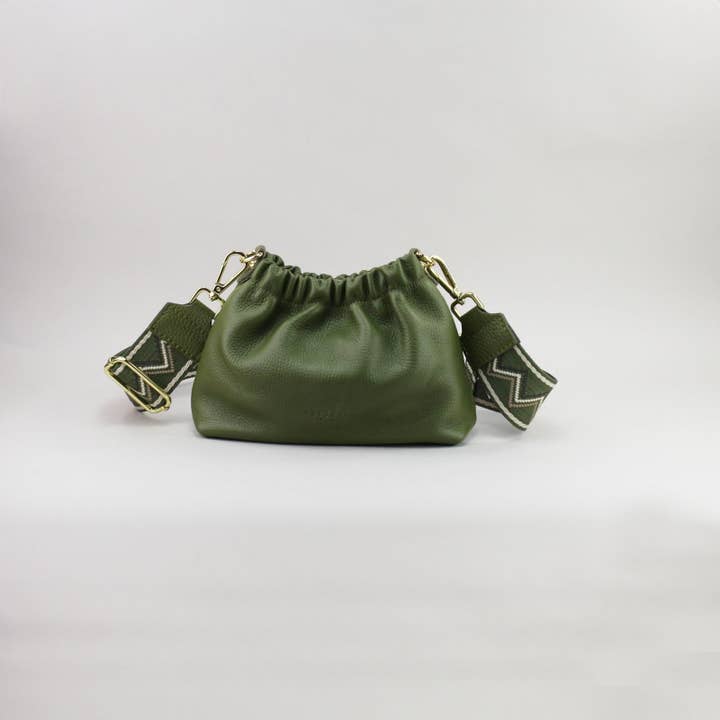 Frederic T. - Wholesale Top Handle Bag - Women's - 592923 Khaki - leather handbag
