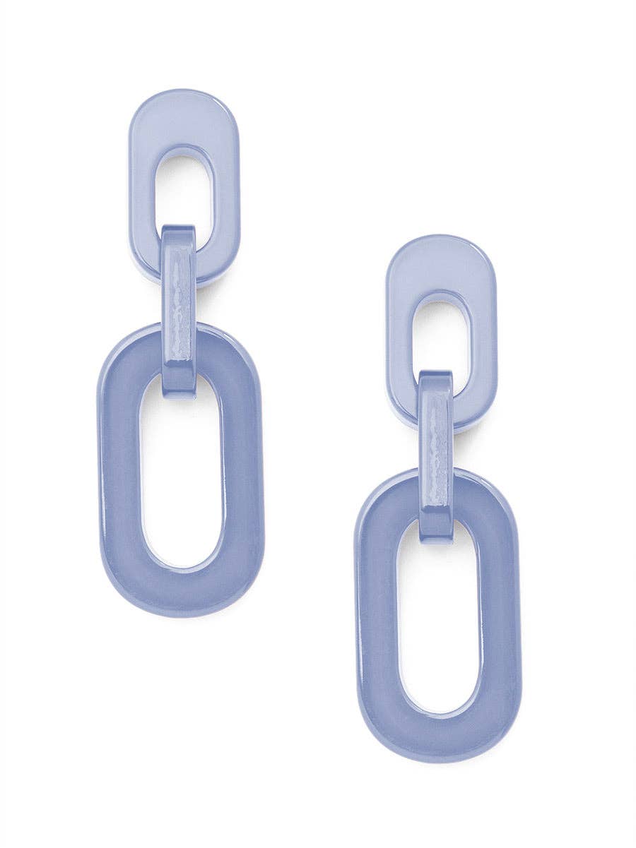 ZENZII Jewelry - Wholesale Dangle Earrings - Resin Cable Chain Drop Earring7