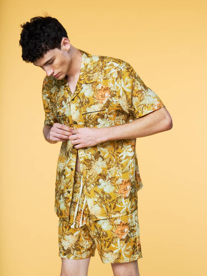 Short Set - Botanical Floral for wholesale by Paul Jays