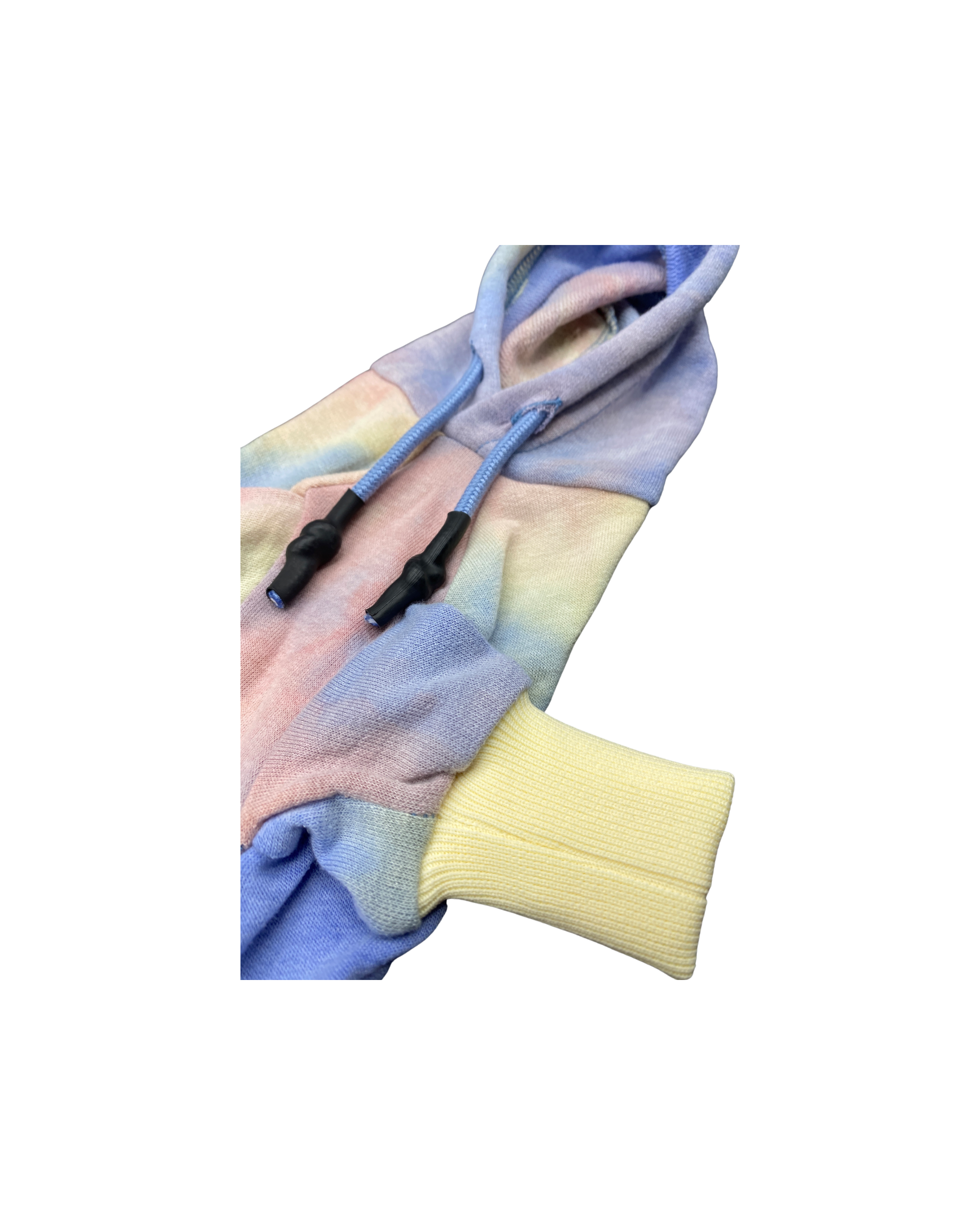 Bespoke Paws - Wholesale Pet Hoodie - Dog - 'Dale' Rainbow Tie-Dye Hooded Onesie3