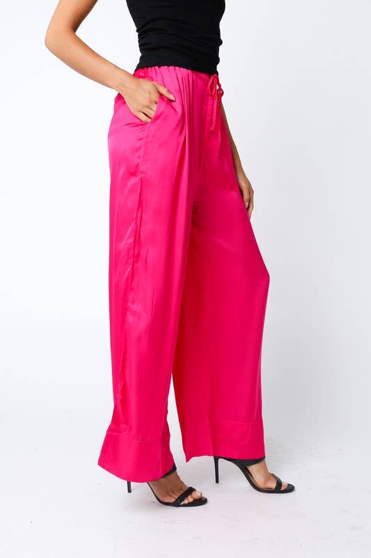 Olivaceous - Wholesale Broek - Dames - Noah Satijnen Broek1