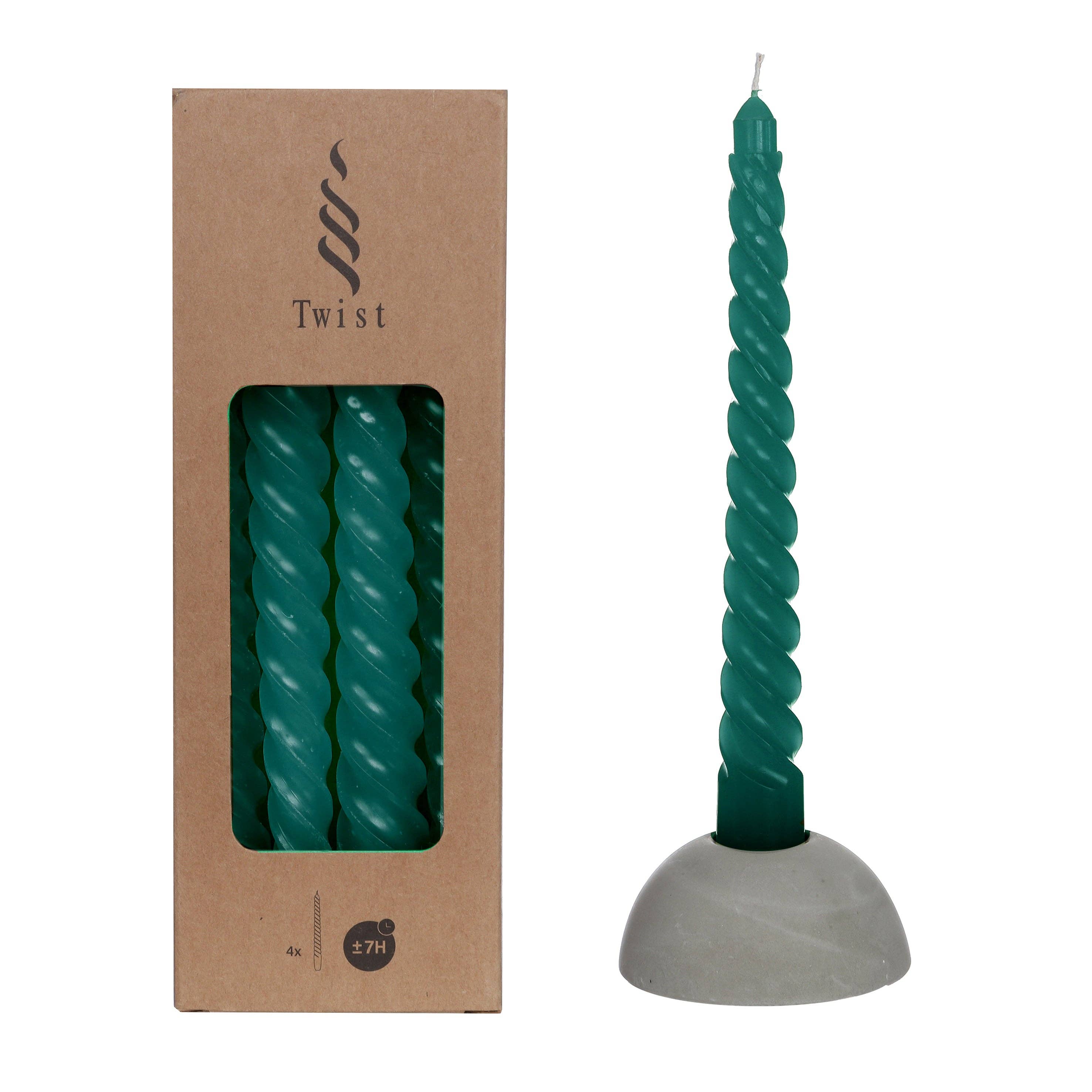 Wildflowers by Floriette - Wholesale Kaarsenhouder - Round candle holder Ø7 cm, height 3 cm, grey1