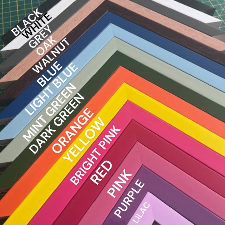 Blue Iris Designs Co - Wholesale Picture frame - Sustainable UK-Made Polcore A5
Picture Frame