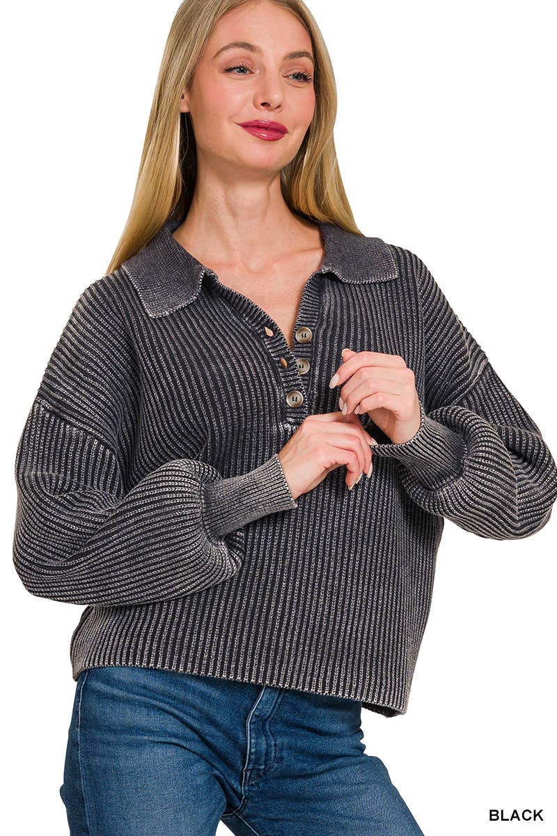 42POPS - Wholesale Knit Sweater - Women's - ',...._ Washed Sweater Collection0