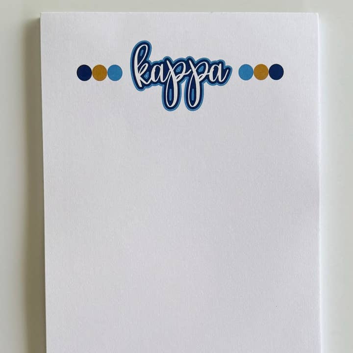 Kappa Kappa Gamma Sorority Notitieblok voor wholesale door Buttongirl99