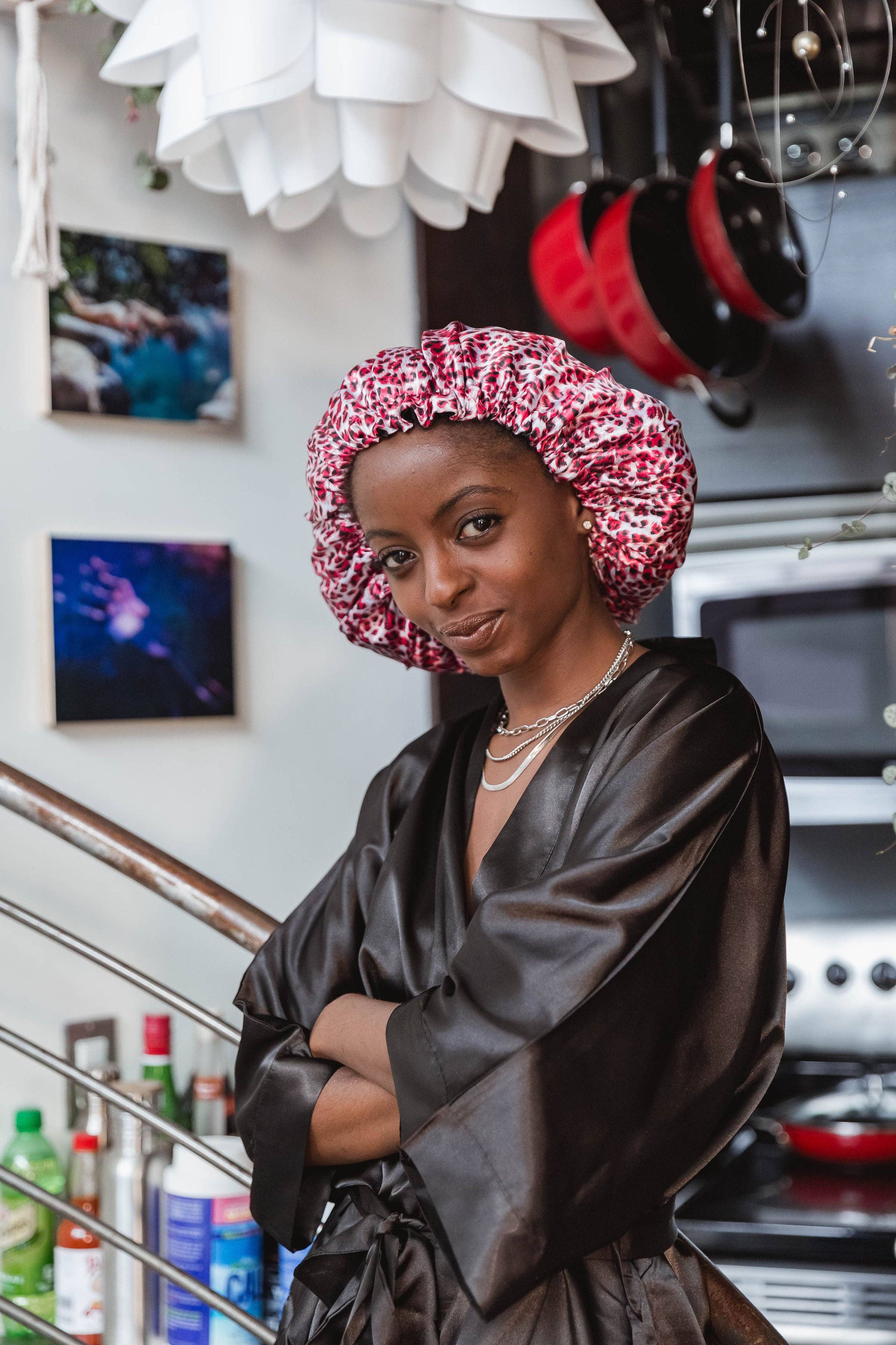 Glow by Daye - Wholesale Sleep Cap / Bonnet - Women's - G x D Adjustable Satin Bonnet30