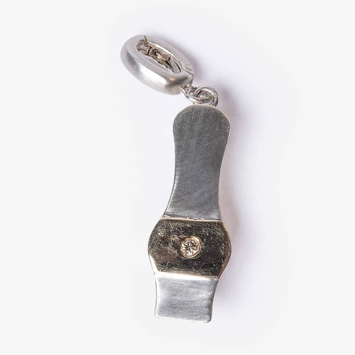 Takunya Charm Clip-On Silver Pendant for wholesale by Golden Horn Jewellery