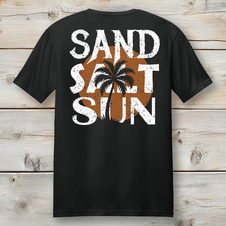 Sand Salt Sun Short Sleeve T-Shirt for wholesale by Turnmeyers
