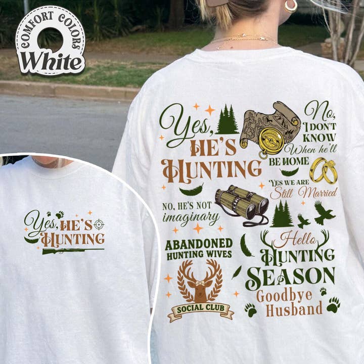 Comfort Colors Han Jagar Tröja, Det är Jaktsäsong för wholesale av Glaime