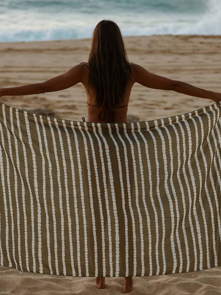 Tag Aloha Co. - Wholesale Swim Cover Up - Women's - Pikake Organic Cotton Pareo1