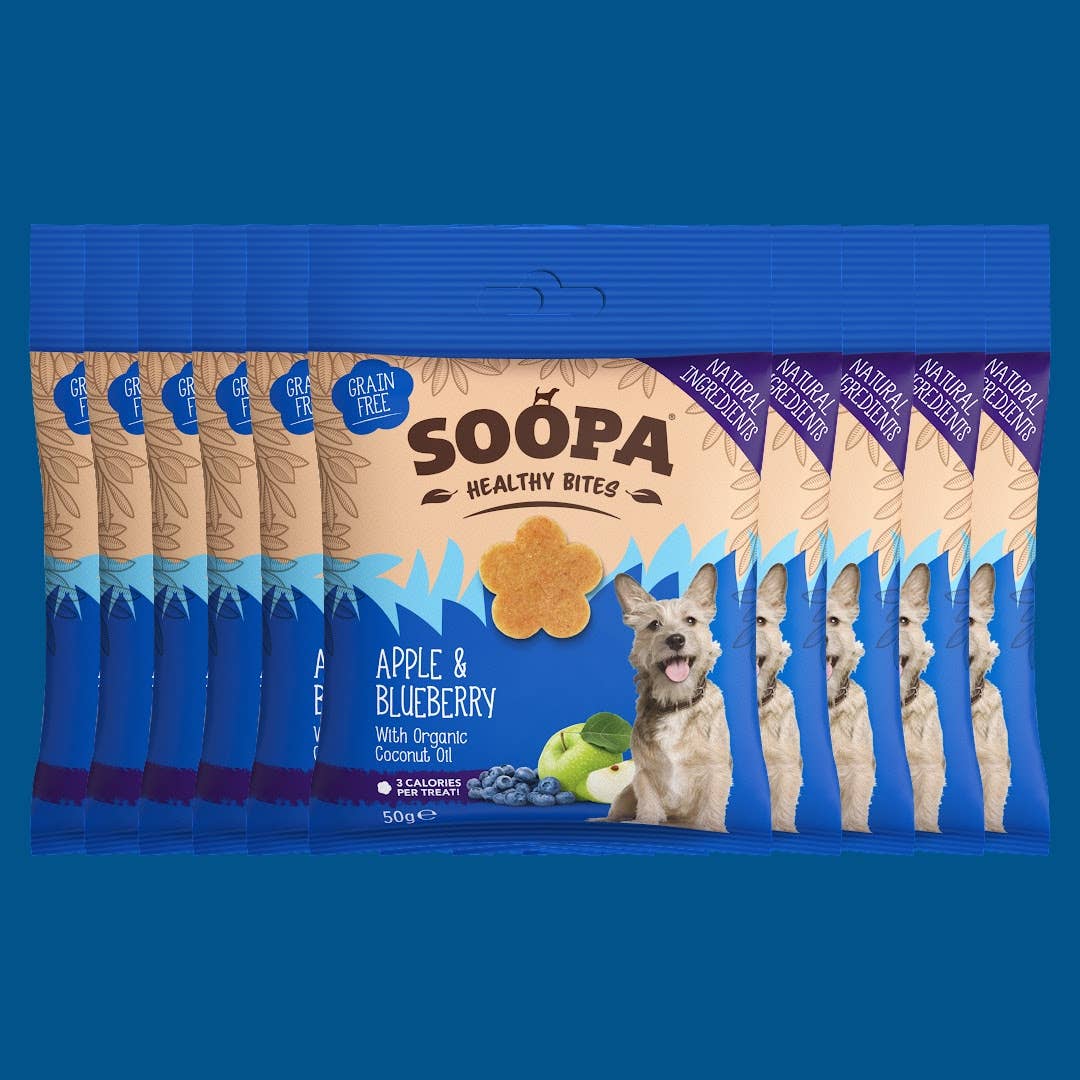 Soopa Europe - Wholesale Pet Treats - Dog - Apple & Blueberry Dog Treats2