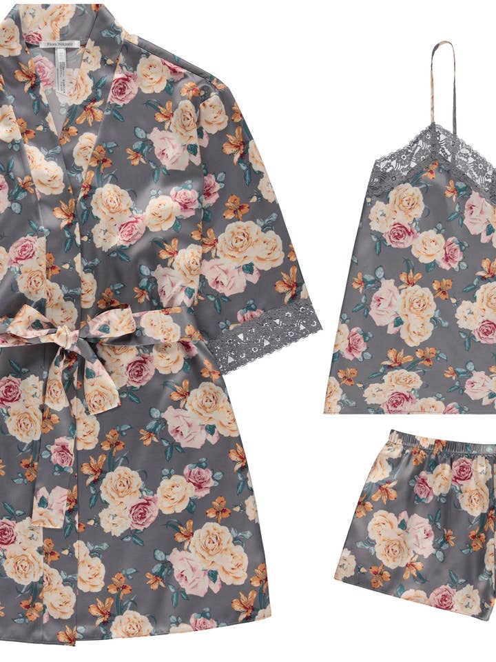 Flora Nikrooz - Wholesale Sleepwear Set - Women's - Sabrina Travelset1