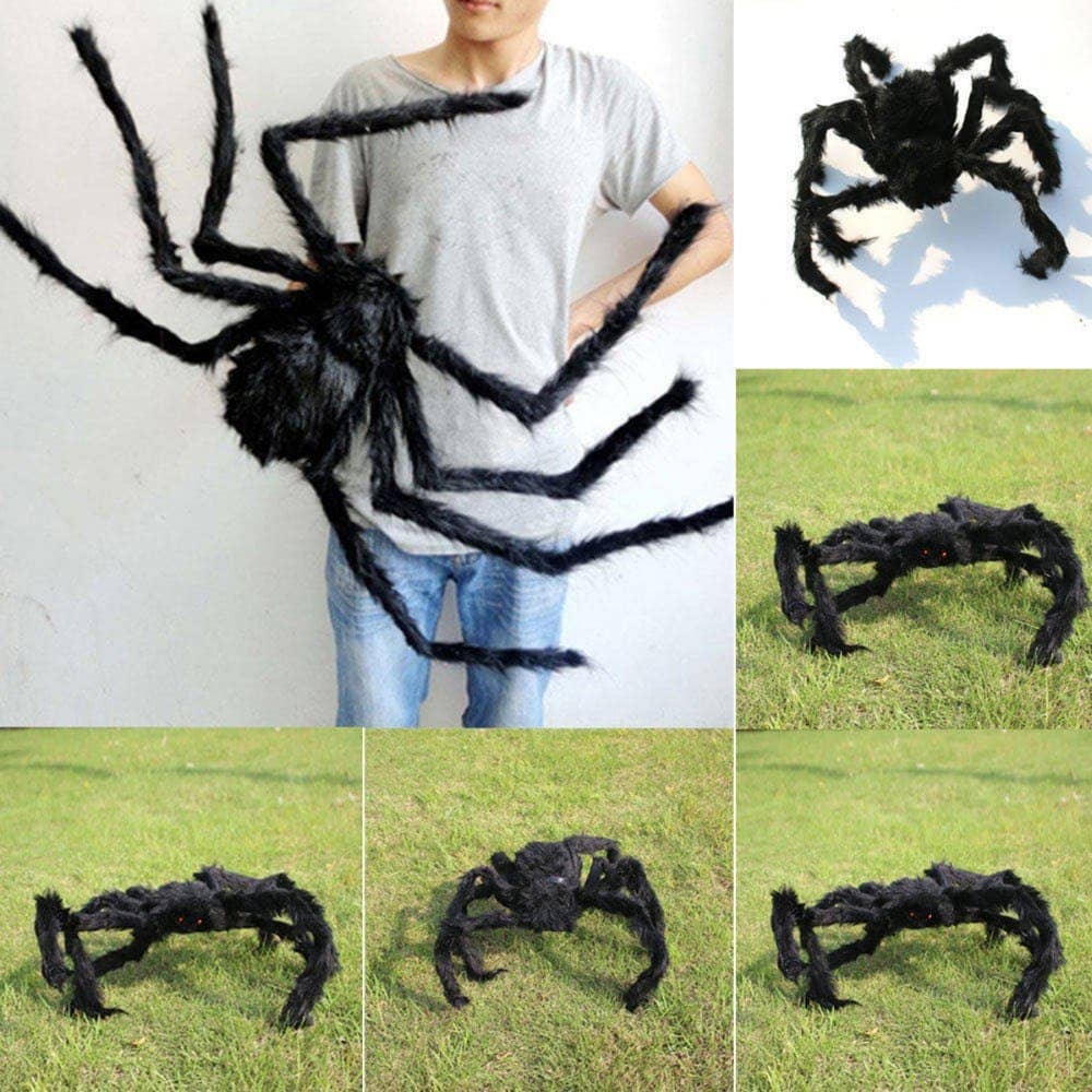 Kate Tuesday Jewelry - Wholesale Outdoor Ornament/Decor - 3 Sizes Spider Halloween Decoration7