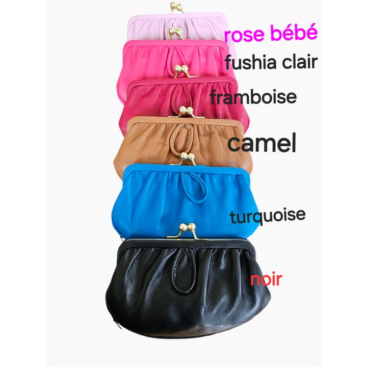 Royal marais - Wholesale Coin Purse - Women's - round leather clasp purse